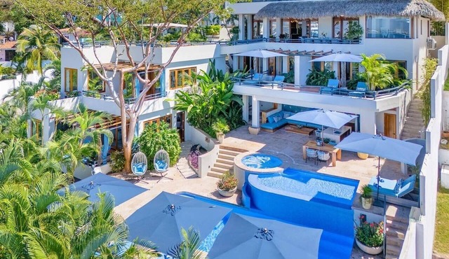 Luxury 5-7BR Villa, Full Staff, Saltwater Pool! in Puerto Vallarta