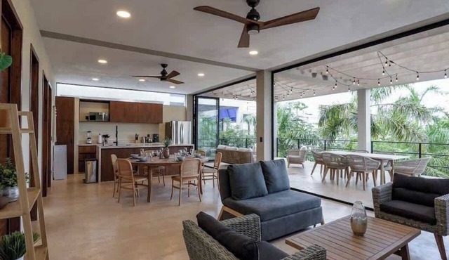 Luxury Rooftop Penthouse w/Private Pool & Jungle Views in Tulum Municipality