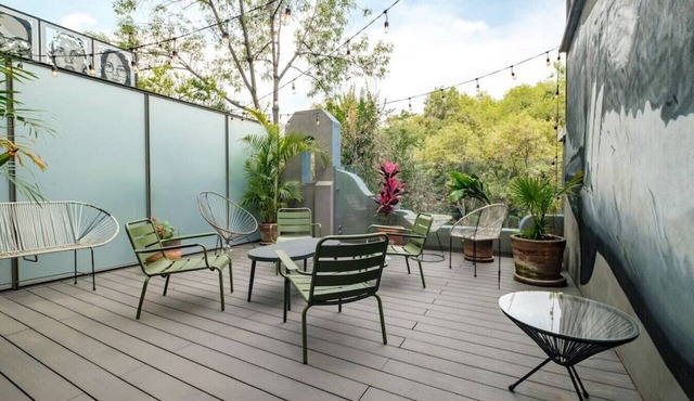 Modern apartment with private terrace l Condesa in Ciudad de México