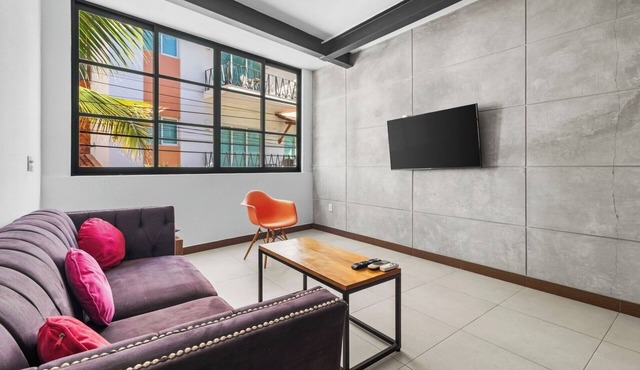 Modern apartment in Olas Altas+Wi-Fi+beach club in Puerto Vallarta