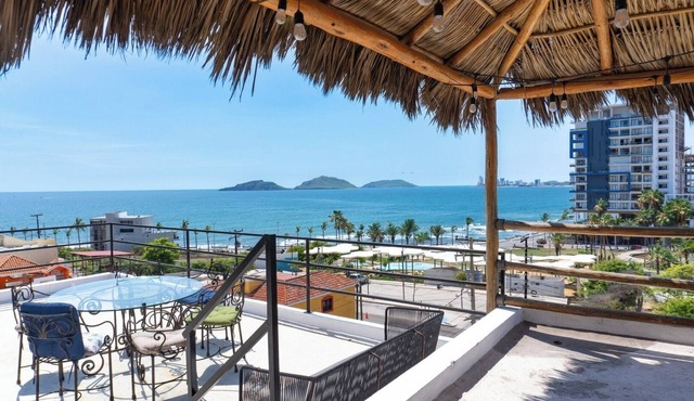 Modern duplex steps from the Malecon and Olas Altas in Mazatlan