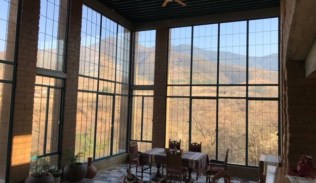 Spacious and secluded Architectural gem with stunning mountain views. in Cabecera Municipal San Andres Huayapam