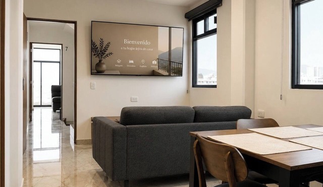 Dept. Central Location | Fast Wi-Fi | 2 Bedrooms | Val'Quirico in San Martín Texmelucan de Labastida