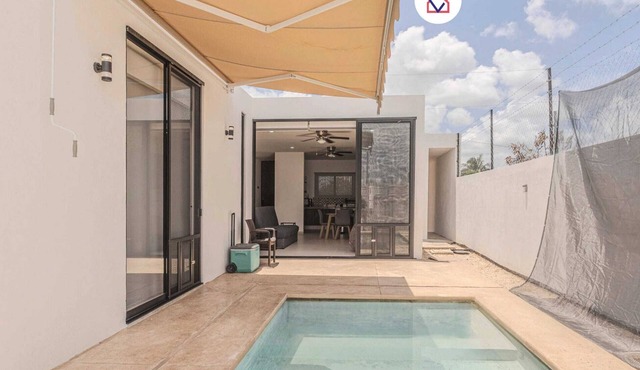 New Merida Retreat with Private Pool and Patio
