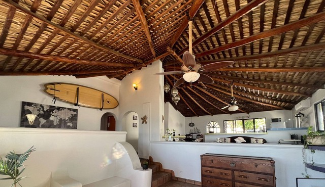Oceanfront Hidden Beach Bungalow in La Playa