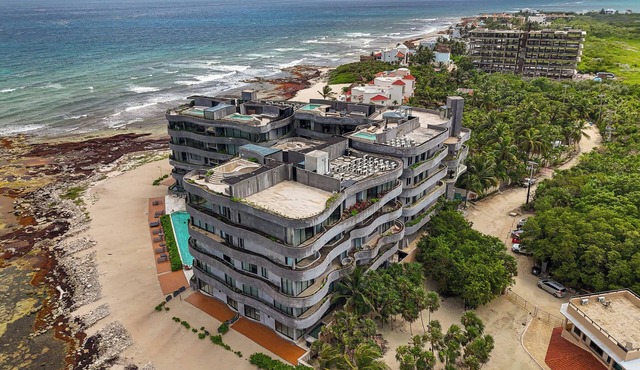Oceanfront luxury 3BR in Tankah w/Private Beach