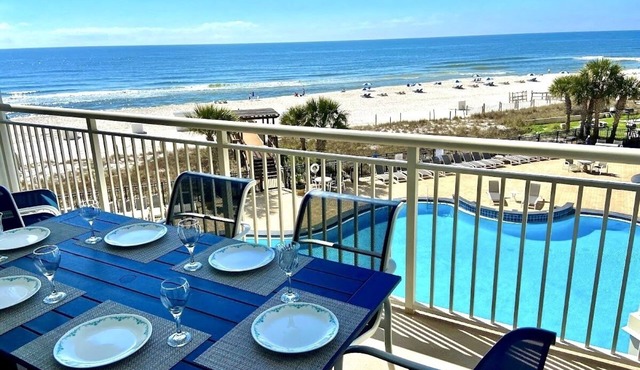 Palacio 203 BeachFront!Best View&Amenities!2 Pools!HotTub!Near Dining!Pickleball in Pensacola