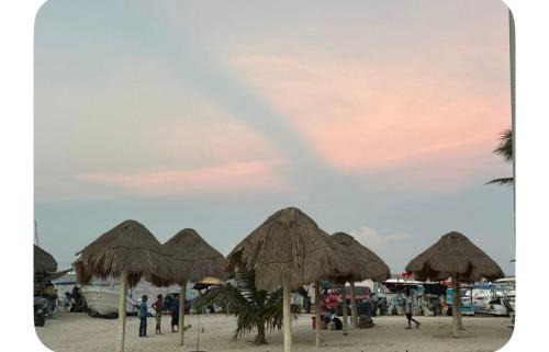 Playa blanca in Cancún