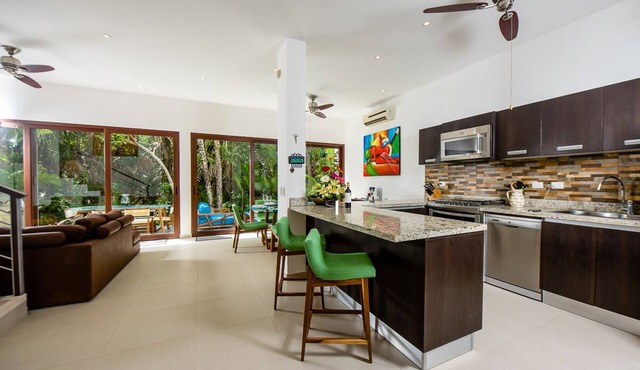 Private Home, Steps to Beach Club, Walk to Town/Restaurants ,Snorkeling in Akumal