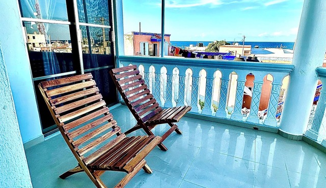 Rooms with private bathroom and Ocean views? Yeah! I found it in Isla Mujeres