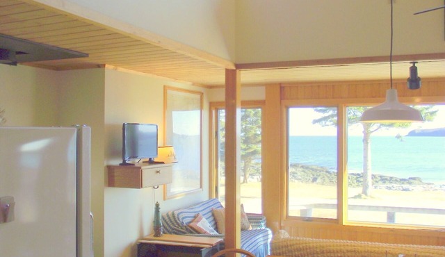 Searenity Cottage Maine Oceanfront Secluded Waterfront Beach House Getaway in Jonesport