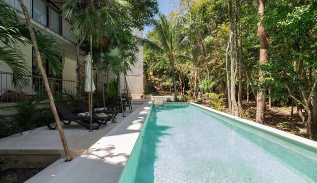 Serene w Beach&Cenote, Ldry+Parking in Akumal