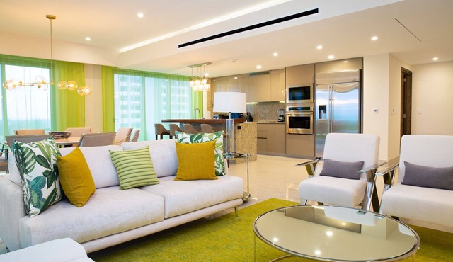 Spacious 3-bedroom, 3.5-bath residence in Garza Blanca Resort & Spa Cancun in Cancún