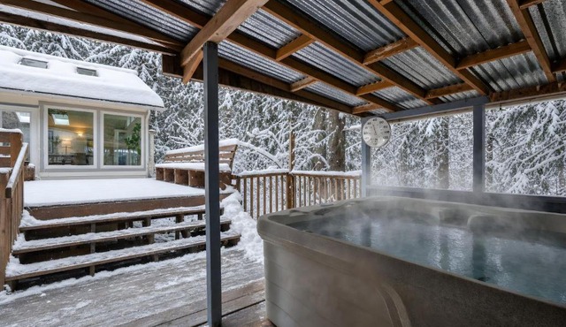 Spacious River Cabin - Hot Tub - Sleeps 8 in Rhododendron