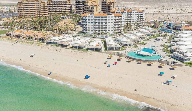 Spectacular 2 Bedroom Condo on Sandy Beach at Las Palmas Resort G-505 in Puerto Peñasco