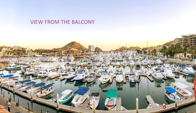 Stunning Marina views, best location in Cabo! in Cabo San Lucas