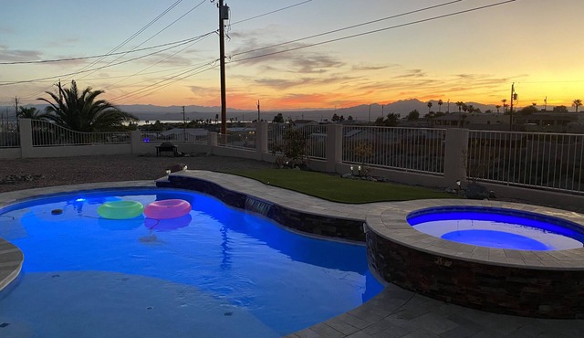 Stunning Views with Pool & Spa in Lake Havasu City
