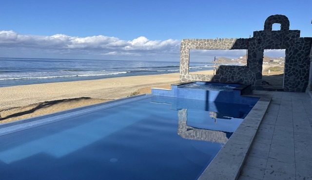 The Wave Penthouse Condo @ Cerritos Beach, Beachfront with Pool/Spa in BCS