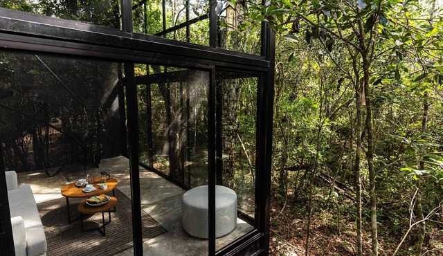 Tree60:· Jungle Villa Private Rooftop&Wood-Hot Tub