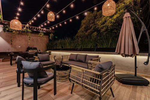 Two Condesa Units with Rooftop Near Parque Mexico in Mexico City