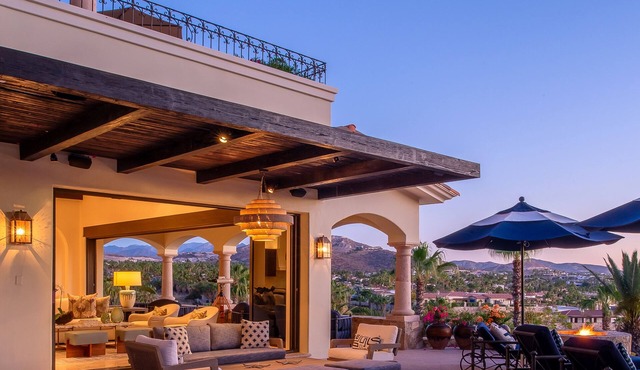 Two-Villa Compound Sleeps 22 — Chef, Butler & Steps to Swimmable Beach in San José del Cabo
