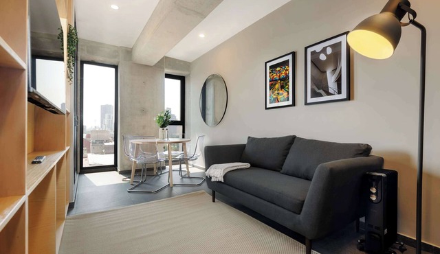 w* | Well-Appointed 2BR w/Balcony in Tabacalera in Ciudad de México