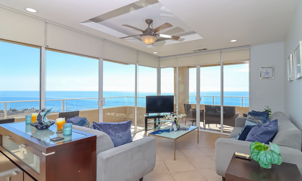 Rosarito Condo | PanoramicViews-CalafiaCondo-BeachAccess-Rosarito