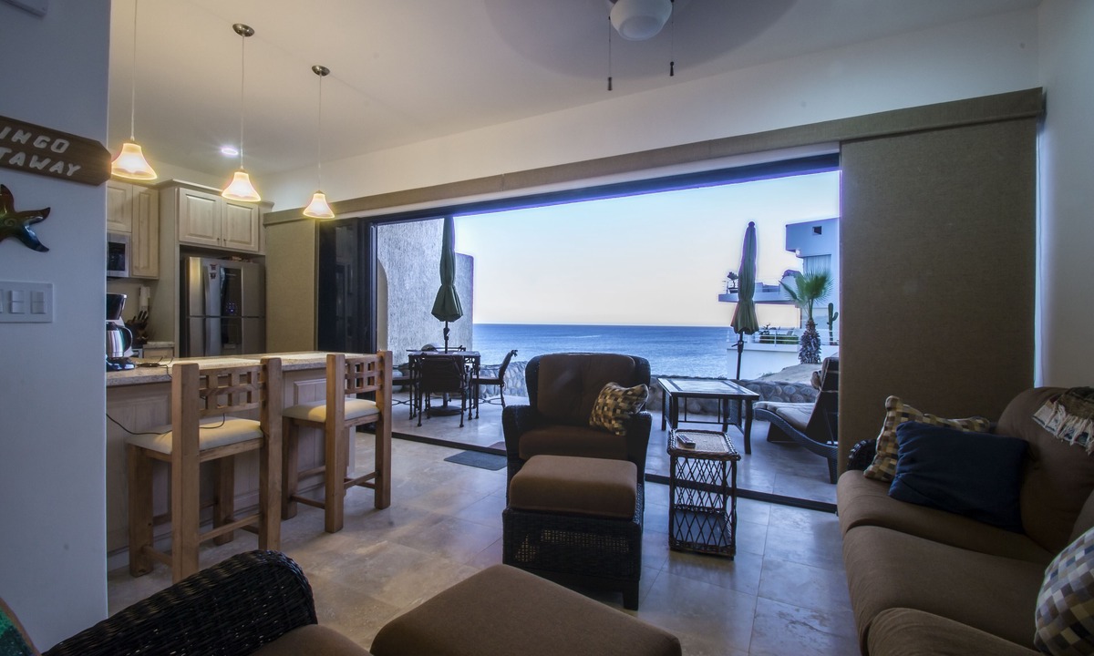 Cabo Bello Condo | OCEANFRONT GROUND FLOOR 2 BEDROOM END UNIT INDOOR/OUTDOOR LIVING AT IT'S BEST