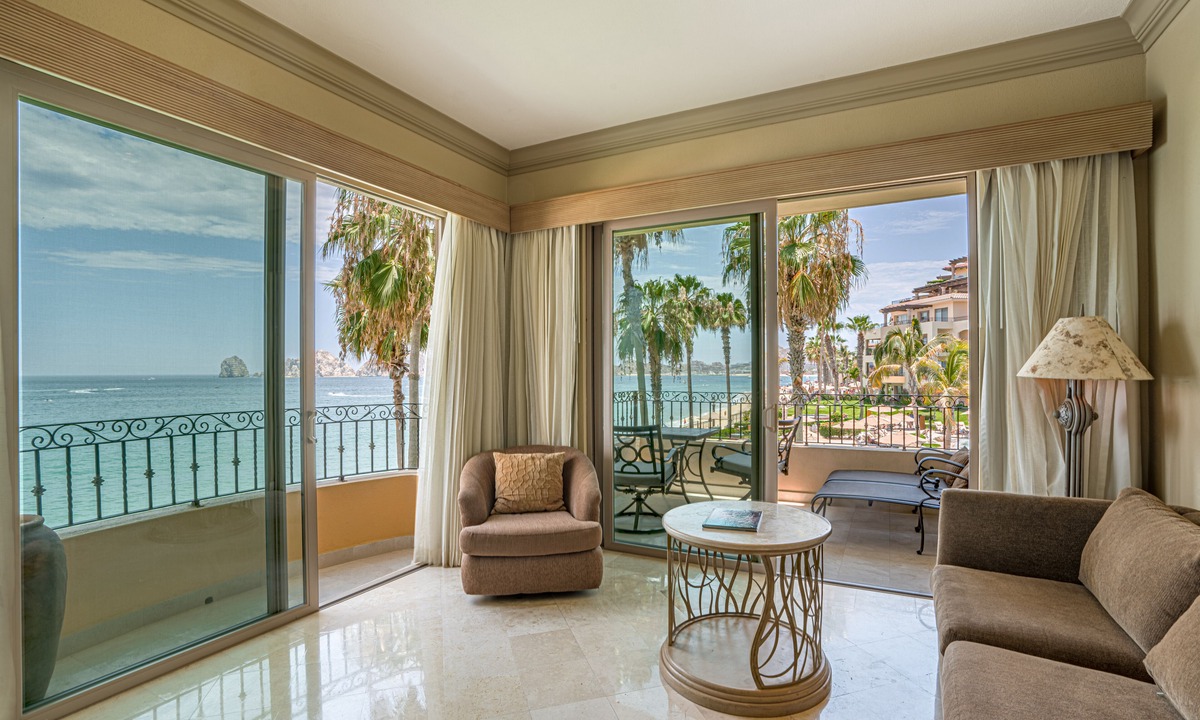 Cabo San Lucas Condo | BEACHFRONT 2nd Floor at Luxury Resort & SPA with Spectacular Medano Beach and Lands End Views!