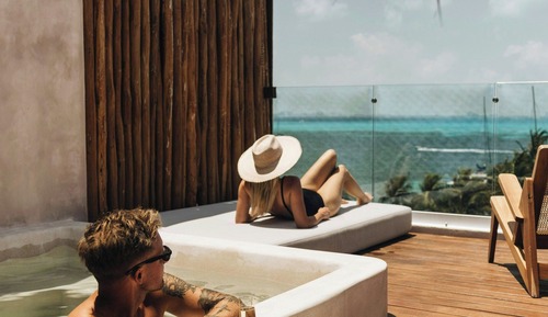 Suite, 1 King Bed, Ocean View (Duplex, Plunge Pool)