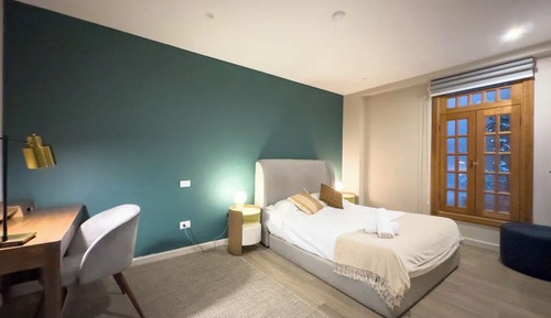 Apartamento Deluxe, 1 cama de matrimonio con sofá cama, baño privado (4)