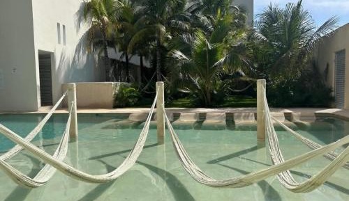 Two-Bedroom Apartment with Pool View