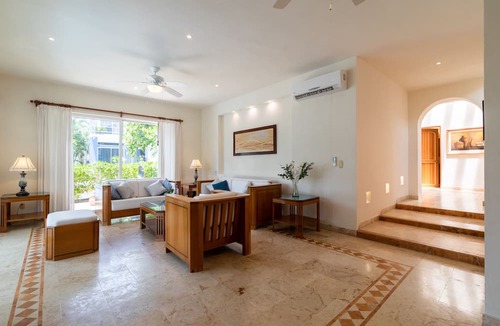 Playacar Fase I House | Private Pool, OCEAN VIEW VILLA, steps from the beach. BBQ- Playacar Phase 1