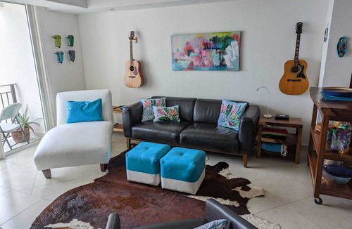 South Hotel Zone Condo | Available now! Beachside 2BR condo pools. 10min from PVR airport
