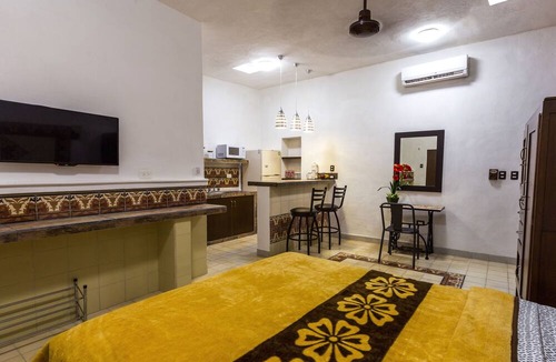 Centro Apartment | Studio w/shared plunge pool, Netflix, etc. .9 mi. from central sq.
