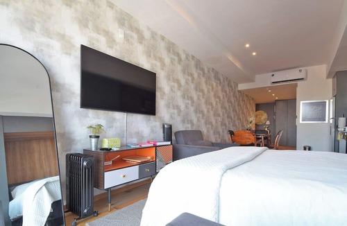 Roma Norte Apartment | Luxury loft Roma Norte with pool, gym, AC & cowork