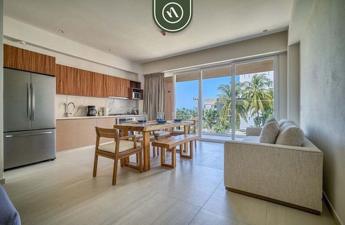 Bucerias Apartment | New 1 BR Condo with Amazing Rooftop Pool - Jacuzzi