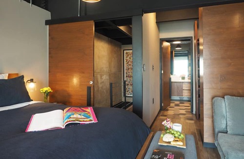 Polanco Apartment | Luxury Industrial-style with Balcony in Polanco, Mexico City.