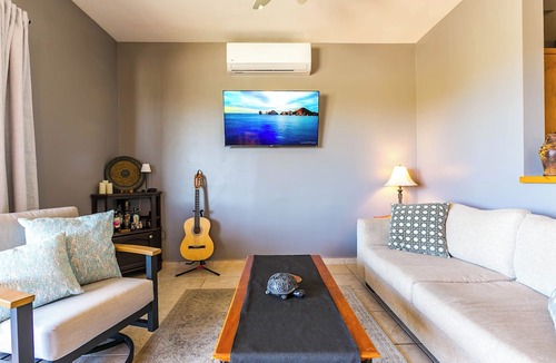 Campo de Golf Fonatur Condo | Stylish 2-Bedroom Condo with Ocean Views | Walk to Town | Pool & BBQ Area