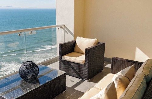 Rosarito Apartment | High Rise Coastal Escape Pool, Gym, Sandy Beach