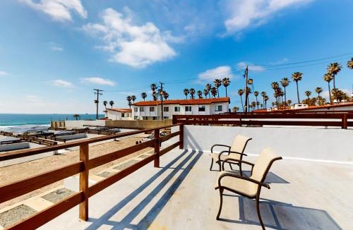 La Paloma House | Dog-Friendly Oceanfront Villa with Rooftop Patio, Pool Access, & Kitchen