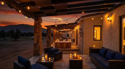 San Antonio de las Minas House | Spacious Private Estate in Valle de Guadalupe Wine Country Retreat