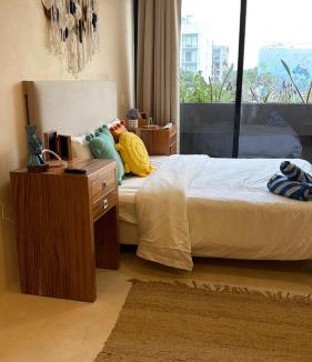 Zazil-ha Apartment | Nuevo estudio con rooftop y alberca cerca de la 5a Av y playa