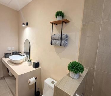Zazil-ha Apartment | Nuevo estudio con rooftop y alberca cerca de la 5a Av y playa
