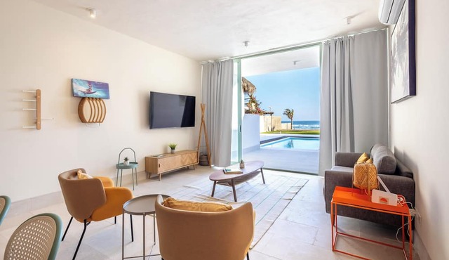 Costa Cerritos Beach Front Property in El Pescadero
