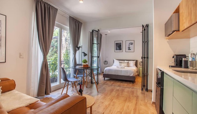 Bright & sweet unit in middle Polanco in Mexico City