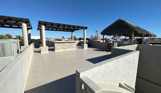 Experience Coastal Bliss: Stunning Beach Views, Rooftop Fun, Prime Tourist Hub!! in Puerto Peñasco