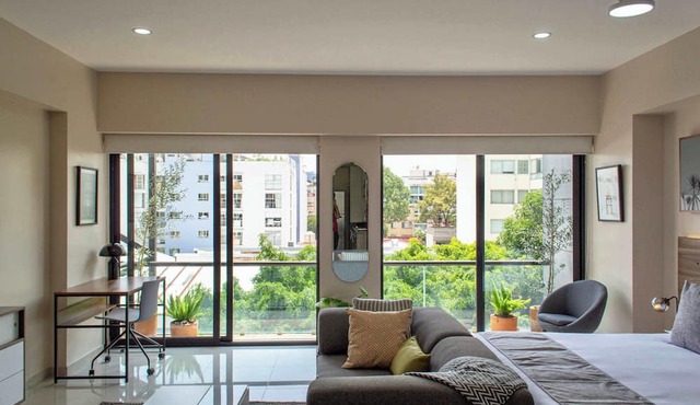 Urban edge Nápoles | Roof Garden, Gym & Sauna in Ciudad de México