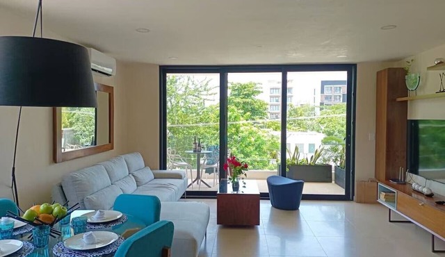 Quiet and relaxing 2-bedroom condo in Playa del Carmen