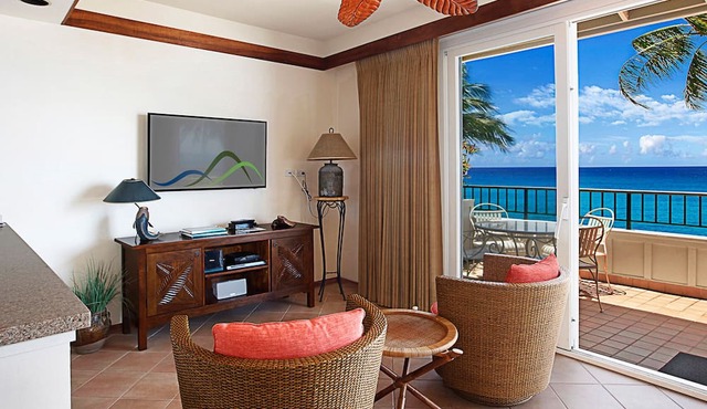 Whalers Cove #137 By Parrish Kauai: oceanfront condo w/sprawling ocean views! h in Koloa